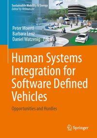 Produktbild: Human Systems Integration for Software Defined Vehicles