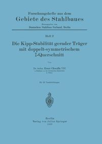 Produktbild: Die Kipp-Stabilit&auml;t gerader Tr&auml;ger mit doppelt-symmetrischem I-Querschnitt