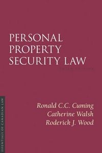 Produktbild: Personal Property Security Law, 3/E