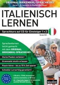 Produktbild: Italienisch lernen f&uuml;r Einsteiger 1+2 (ORIGINAL BIRKENBIHL)