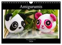 Produktbild: Amigurumi - Die geh&auml;kelte Welt (Wandkalender 2026 DIN A4 quer), CALVENDO Monatskalender
