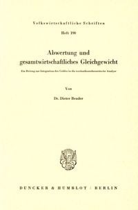 Produktbild: Abwertung und gesamtwirtschaftliches Gleichgewicht.