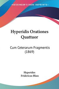 Produktbild: Hyperidis Orationes Quattuor
