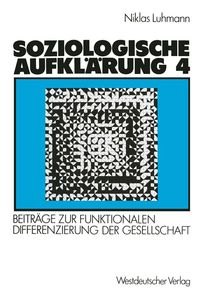 Produktbild: Soziologische Aufkl&auml;rung 4