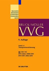 Produktbild: Transportversicherung &sect;&sect; 130-141