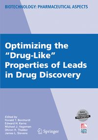 Produktbild: Optimizing the "Drug-Like" Properties of Leads in Drug Discovery