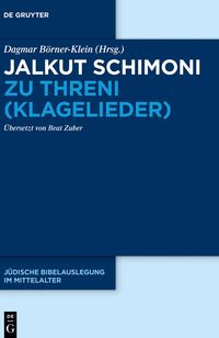 Produktbild: Jalkut Schimoni zu Threni (Klagelieder)