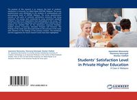 Produktbild: Students' Satisfaction Level in Private Higher Education