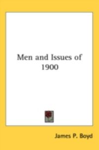 Produktbild: Men and Issues of 1900
