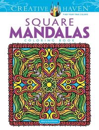 Produktbild: Hutchinson, A: Creative Haven Square Mandalas Coloring Book
