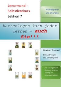 Produktbild: Kartenlegen kann jeder lernen - auch Sie!!! / Lenormand - Selbstlernkurs