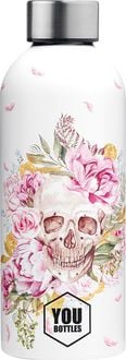 Produktbild: Flasche 500ml Vintage Skull