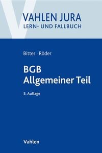 Produktbild: BGB Allgemeiner Teil