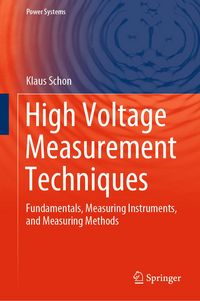 Produktbild: High Voltage Measurement Techniques