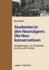 Produktbild: Studenten in den Neunzigern: Die Neokonservativen