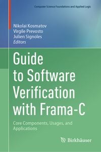 Produktbild: Guide to Software Verification with Frama-C