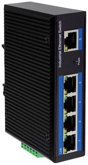 Produktbild: LogiLink NS200 NS200 Industrial Ethernet Switch 5 Port 10 / 100MBit/s