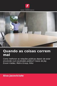 Produktbild: Quando as coisas correm mal