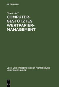 Produktbild: Computergest&uuml;tztes Wertpapiermanagement