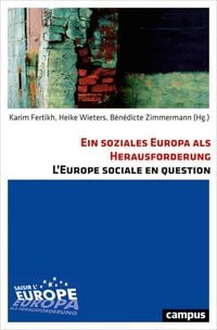 Produktbild: Ein soziales Europa als Herausforderung. L'Europe sociale en question