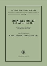 Produktbild: Johannes Rothes Elisabethleben