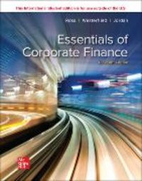 Produktbild: Jordan, B: Essentials of Corporate Finance ISE