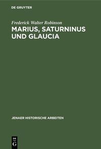 Produktbild: Marius, Saturninus und Glaucia