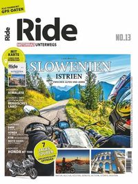 Bild vom Artikel RIDE - Motorrad unterwegs, No. 13 vom Autor 