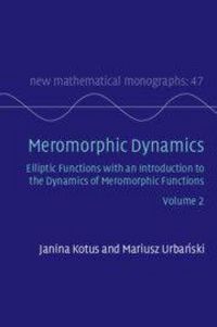 Produktbild: Meromorphic Dynamics: Volume 2