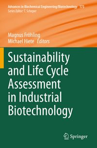 Produktbild: Sustainability and Life Cycle Assessment in Industrial Biotechnology