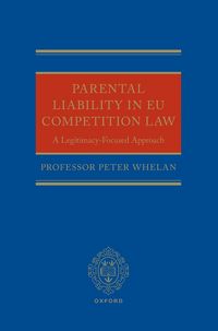 Produktbild: Parental Liability in EU Competition Law