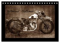 Produktbild: Motorrad Oldtimer (Tischkalender 2026 DIN A5 quer), CALVENDO Monatskalender