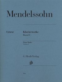 Produktbild: Felix Mendelssohn Bartholdy - Klavierwerke, Band I