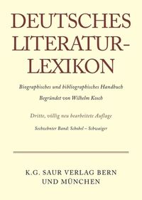 Produktbild: Deutsches Literatur-Lexikon / Schobel - Schwaiger