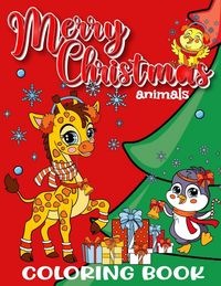 Produktbild: Merry Christmas Animals Coloring Book For Kids