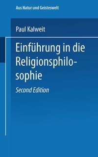 Produktbild: Einf&uuml;hrung in die Religionsphilosophie
