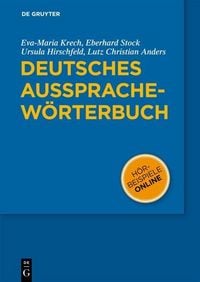 Produktbild: Deutsches Aussprachew&ouml;rterbuch