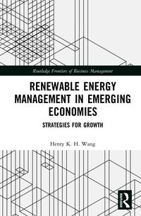 Produktbild: Renewable Energy Management in Emerging Economies