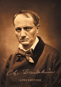 Produktbild: Notizbuch f&uuml;r Autorinnen und Autoren - sch&ouml;n gestaltet mit Leseband - A5 Hardcover liniert - "Charles Baudelaire" - 100 Seiten 90g/m