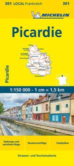 Bild vom Artikel Michelin Localkarte Picardie 1 : 150 000 vom Autor Michelin