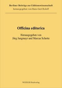 Produktbild: Officina editorica