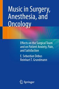 Produktbild: Music in Surgery, Anesthesia, and Oncology