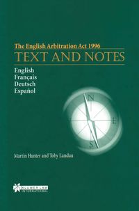 Produktbild: English Arbitration Act 1996: Text and Notes