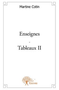 Produktbild: Enseignes-tableaux - tome 2