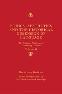 Produktbild: Ethics, Aesthetics and the Historical Dimension of Language