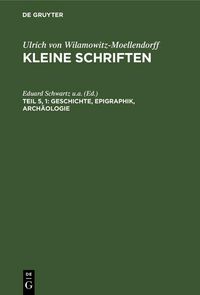 Produktbild: Geschichte, Epigraphik, Arch&auml;ologie