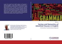 Produktbild: Syntax and Semantics of Adverbial Clauses in English