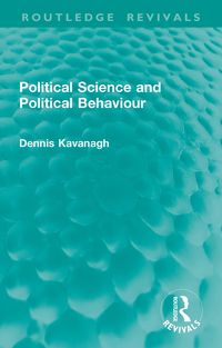 Produktbild: Political Science and Political Behaviour