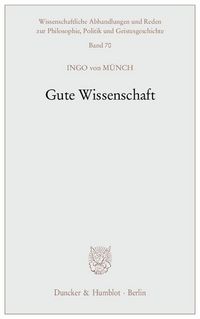 Produktbild: Gute Wissenschaft.