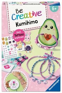 Produktbild: BeCreative Midi - Freundschaftsb&auml;ndchen Kumihimo & Tattoos Kawaii